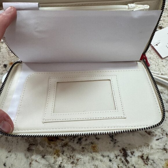 NWT Betsey Johnson Newspaper Print Wallet - Maximalist - Picture 4 of 6